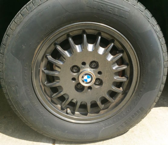 1986 Silver Blue BMW 3-Series Coupe