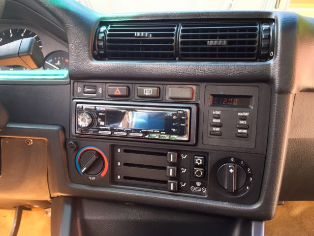 1986 Silver Blue BMW 3-Series Coupe