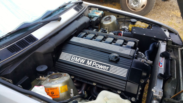 1989 Silver BMW 3-Series Coupe