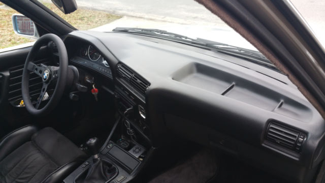 1989 Silver BMW 3-Series Coupe