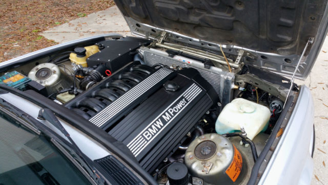 1989 Silver BMW 3-Series Coupe