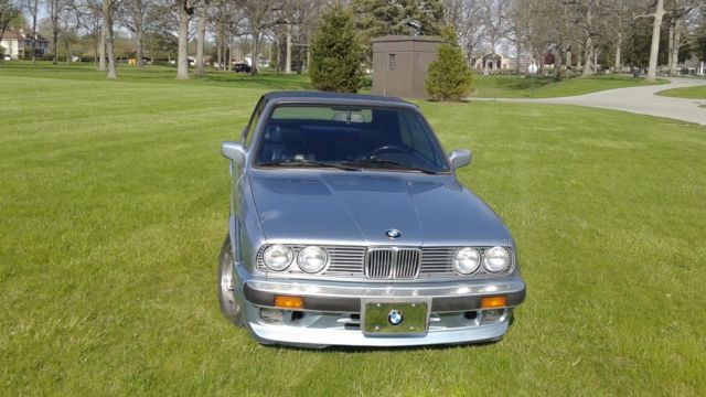1990 Blue BMW 3-Series Convertible