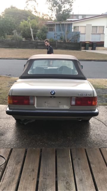 1988 Gold BMW 3-Series Convertible