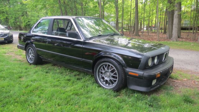 1987 Black BMW 3-Series Coupe