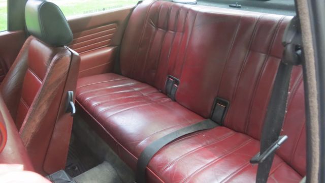 1987 Black BMW 3-Series Coupe