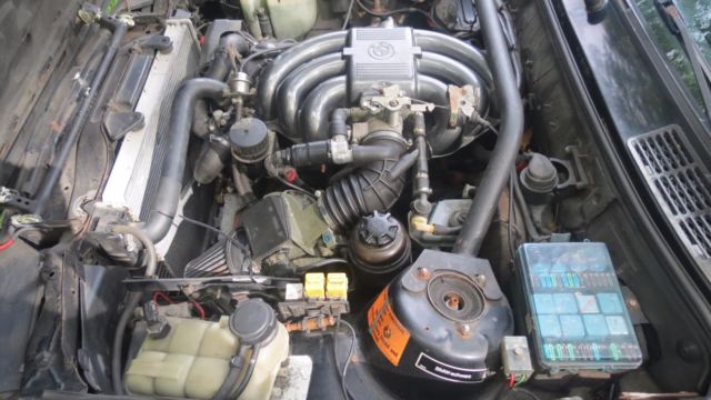 1987 Black BMW 3-Series Coupe