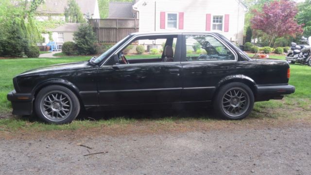 1987 Black BMW 3-Series Coupe