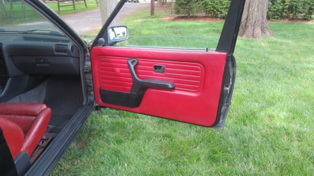 1987 Black BMW 3-Series Coupe
