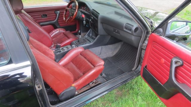 1987 Black BMW 3-Series Coupe