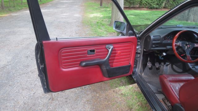 1987 Black BMW 3-Series Coupe