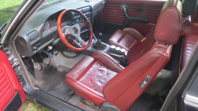 1987 Black BMW 3-Series Coupe