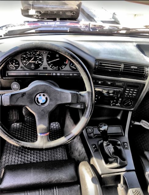 1986 Blue BMW 3-Series Coupe