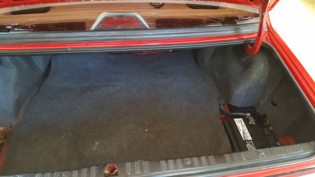 1989 Red BMW 3-Series Coupe