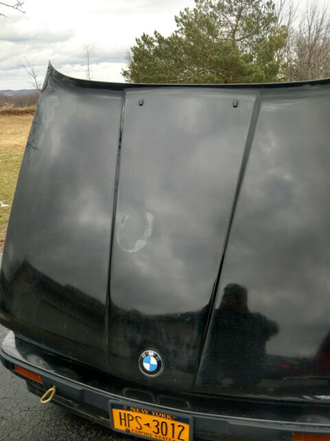 1989 Black BMW 3-Series Coupe