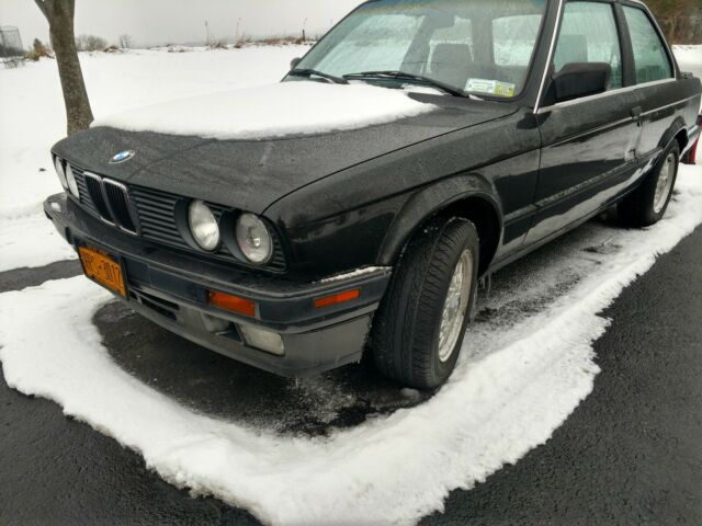 1989 Black BMW 3-Series Coupe