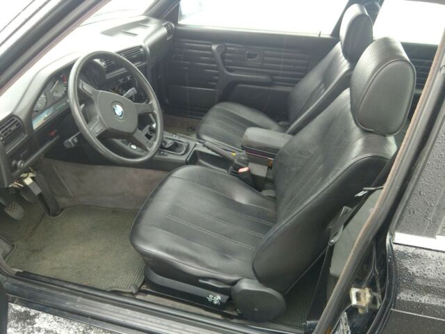 1989 Black BMW 3-Series Coupe