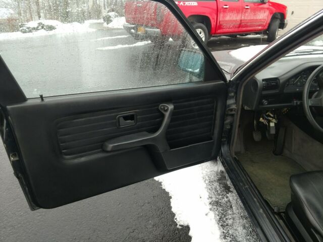 1989 Black BMW 3-Series Coupe