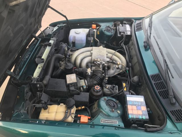 1991 Green BMW 3-Series Convertible
