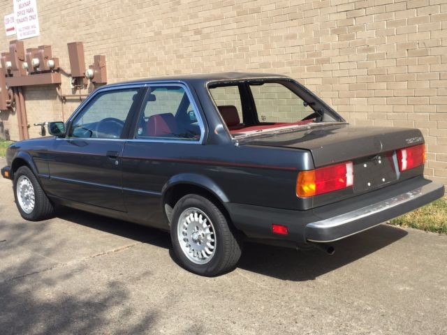 1984 Gray BMW 3-Series Coupe