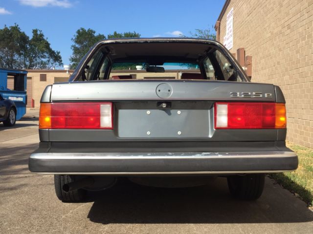 1984 Gray BMW 3-Series Coupe