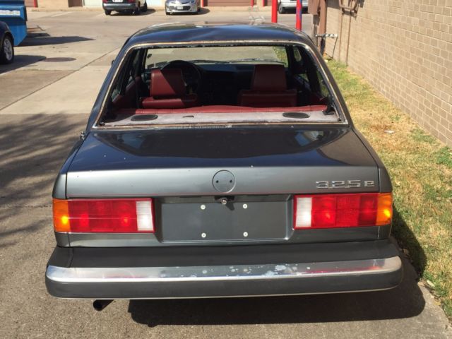 1984 Gray BMW 3-Series Coupe