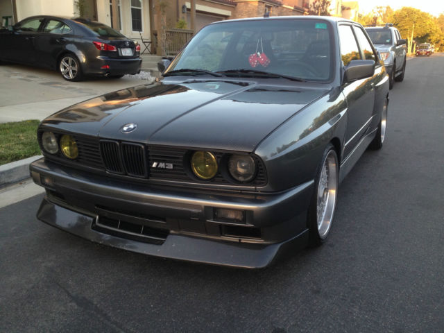 1988 Gray BMW M3 Coupe