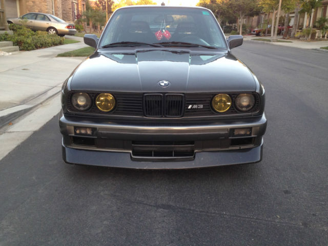 1988 Gray BMW M3 Coupe