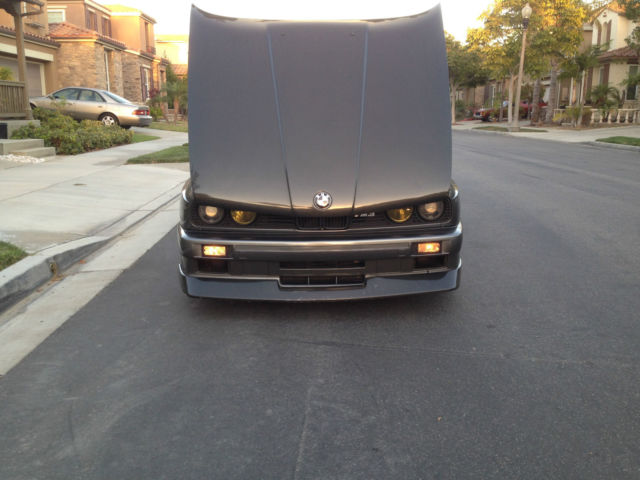 1988 Gray BMW M3 Coupe