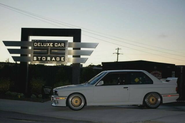 1989 White BMW M3 Coupe