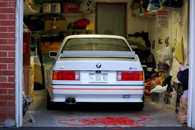1989 White BMW M3 Coupe