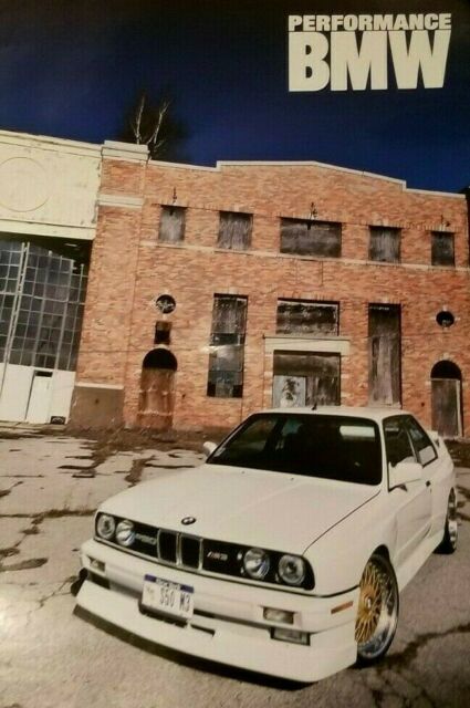 1989 White BMW M3 Coupe