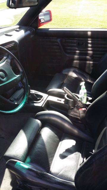 1991 Red BMW 3-Series Coupe