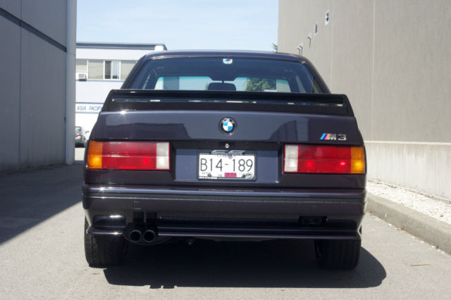 1988 Blue BMW M3 Coupe