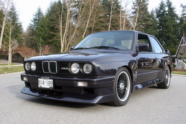 1988 Macau Blue BMW M3 2 door
