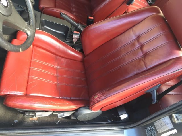 1984 Gray BMW 3-Series Coupe