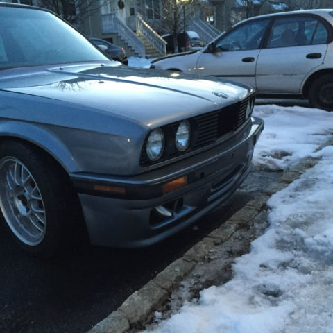 1984 DOLPHIN GRAY BMW 3-Series Coupe