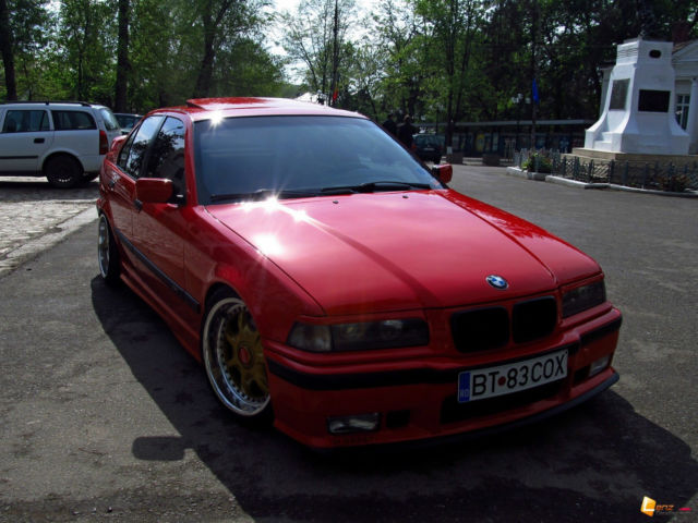 1994 Red BMW 3-Series Sedan