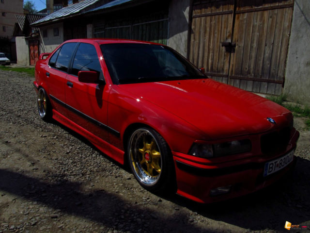 1994 Red BMW 3-Series Sedan