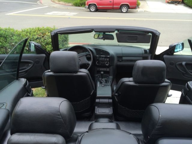 1994 Black BMW 3-Series Convertible