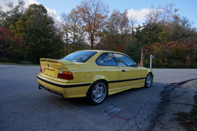 1994 Yellow BMW M3