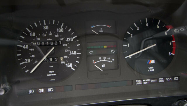 1985 Diamond Schwarz BMW M6 Coupe