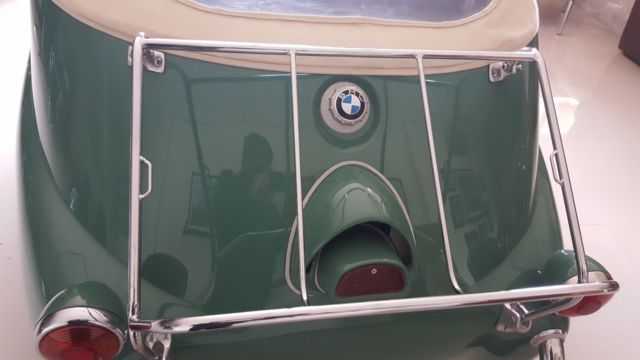 1958 Green BMW Isetta Convertible
