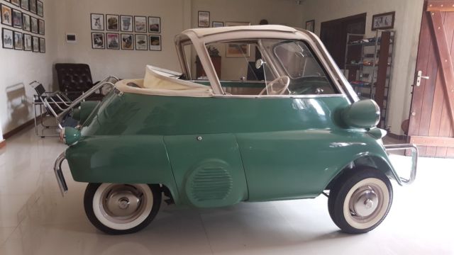 1958 Green BMW Isetta Convertible