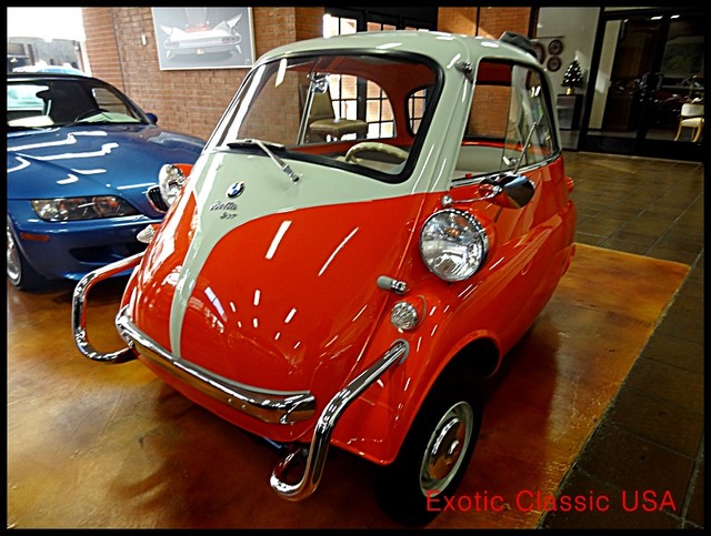 1957 Orange BMW Isetta Other