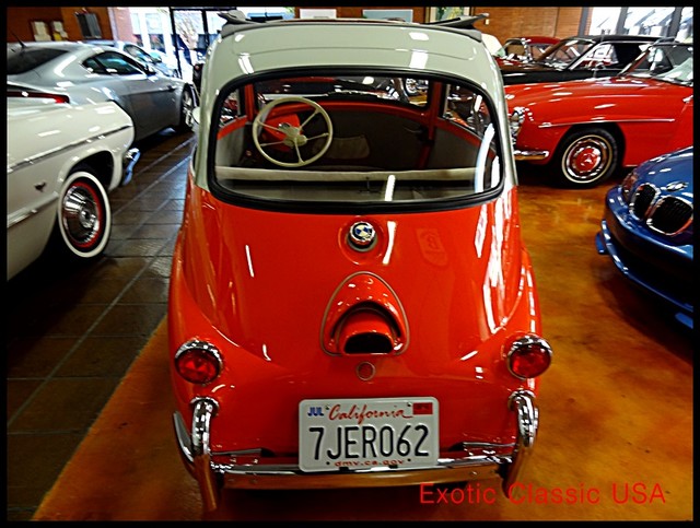 1957 Orange BMW Isetta Other