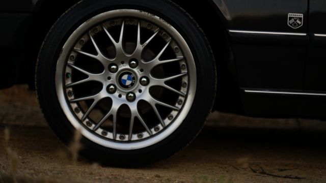 1986 Gray BMW 7-Series Sedan