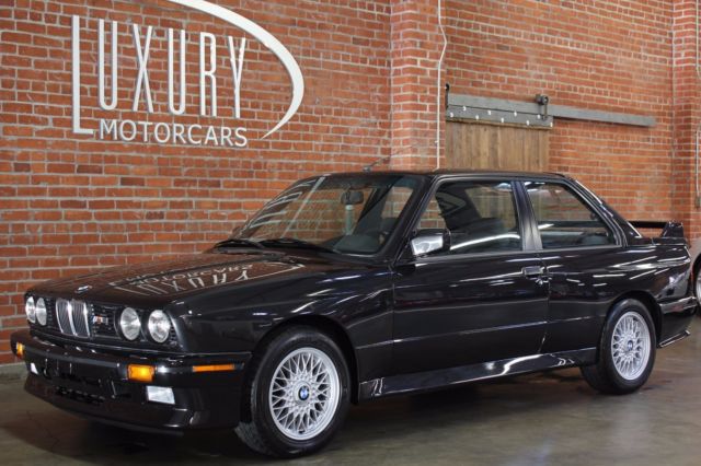 1988 Diamond Black metallic BMW M3 Coupe