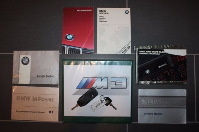 1988 Diamond Black metallic BMW M3 Coupe