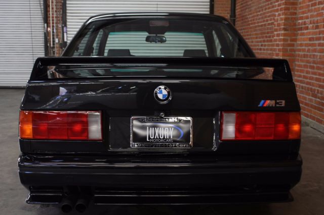 1988 Diamond Black metallic BMW M3 Coupe