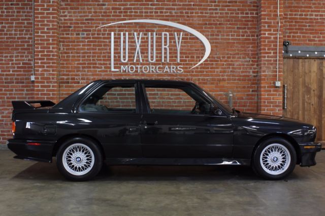 1988 Diamond Black metallic BMW M3 Coupe